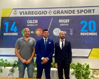 Viareggio è grande sport: il ritiro degli arbitri di serie A, il calcio con Italia-Portogallo U20, rugby con Benetton Treviso-Zebre Parma Viareggio è grande sport: il ritiro degli arbitri di serie A, il calcio con Italia-Portogallo U20, rugby con Benetton Treviso-Zebre Parma