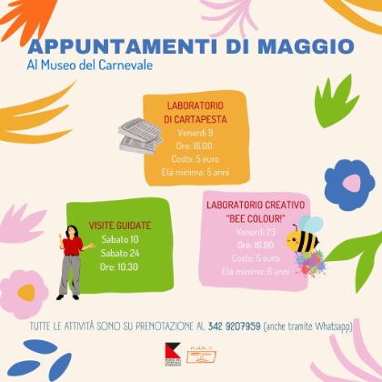 Attività al museo del carnevale