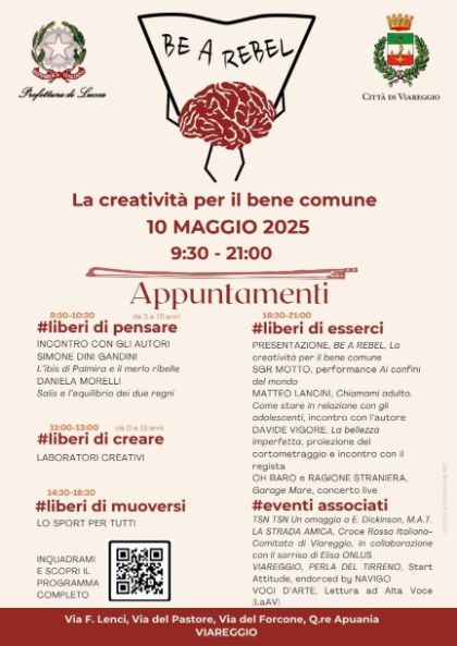 Be a rebel. La creatività per il bene comune