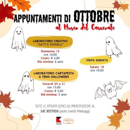 Attività al museo del carnevale